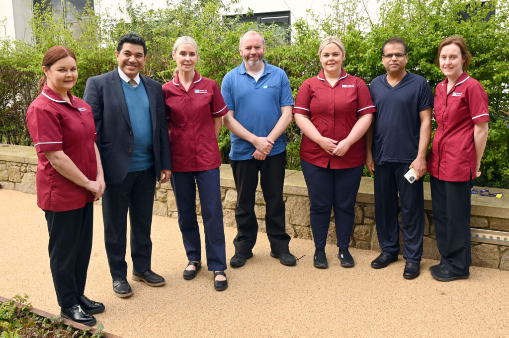 Image of team from the North West Cancer Centre